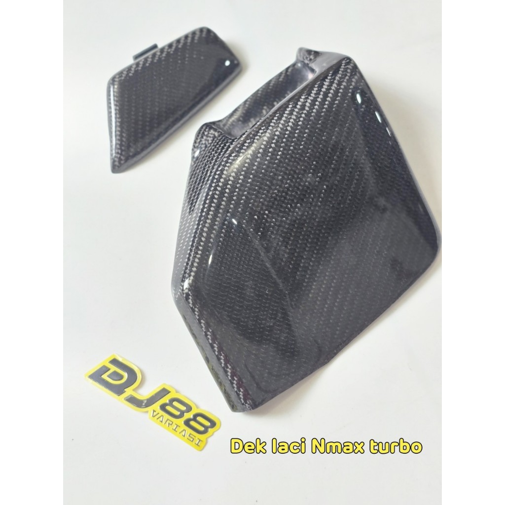 Tutup laci nmax turbo carbon kevlar dek panel laci set cover laci kanan nmax turbo