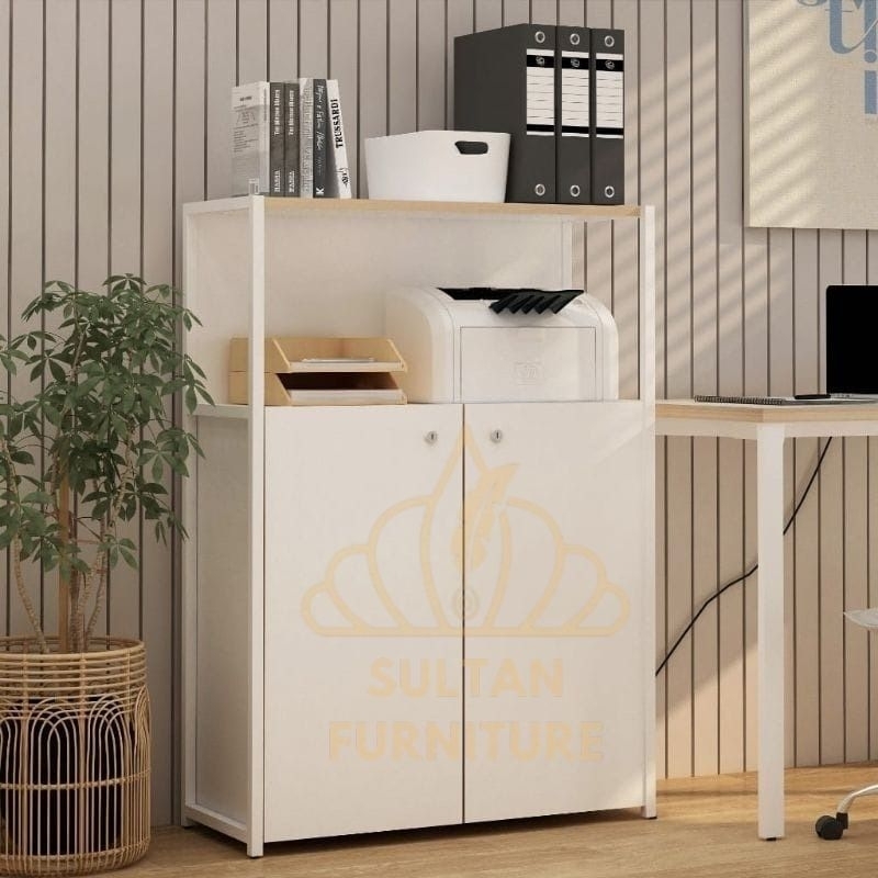 RAK BUKU KAKI BESI/RAK ARSIP DOKUMEN/LEMARI KANTOR - OFISU BC81 PIRA