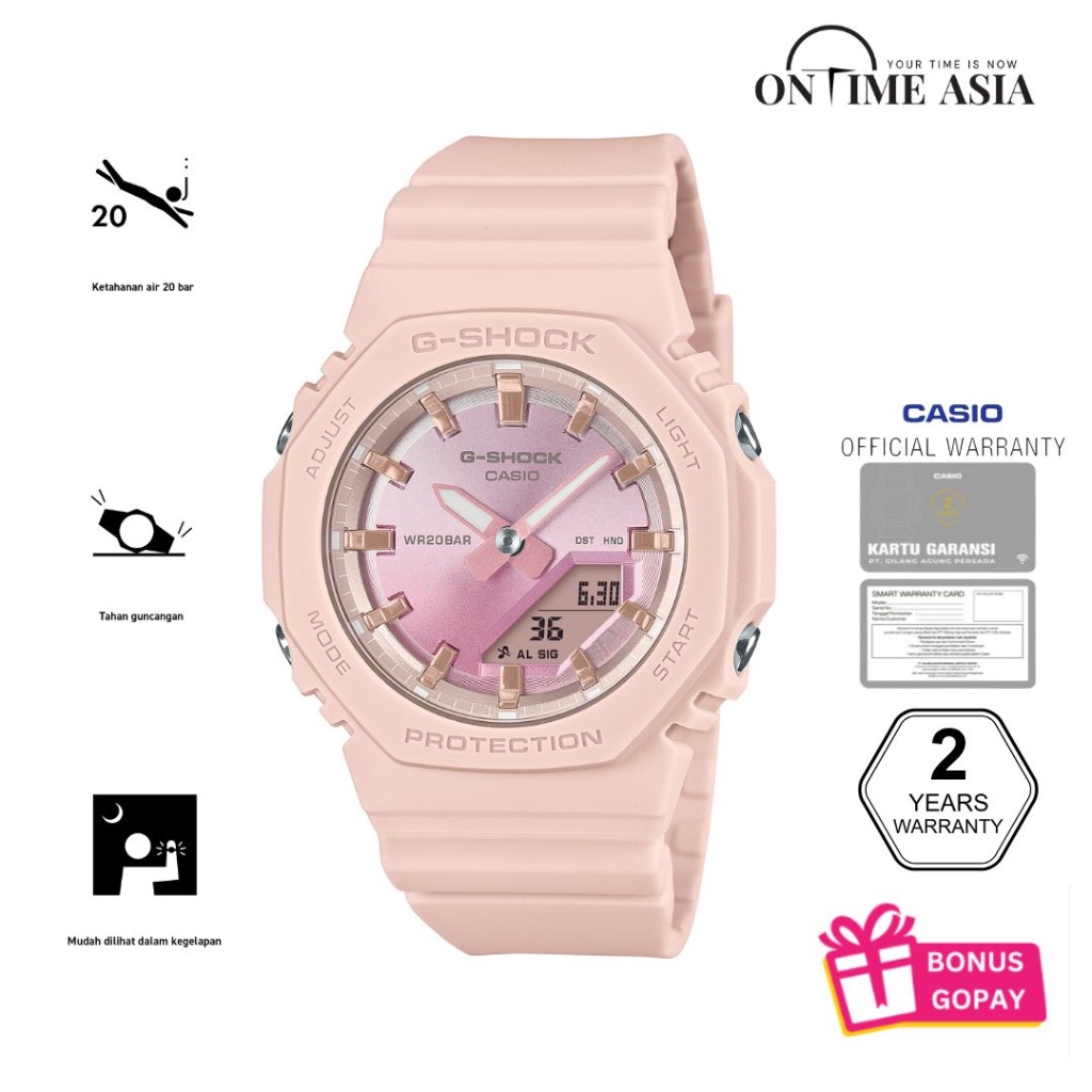 Casio G-Shock GMA-P2100SG-4ADR / GMA-P2100SG-4A Original & Garansi
