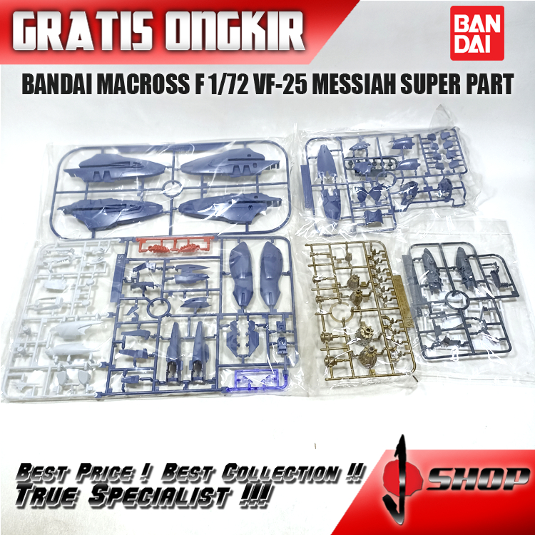BANDAI MACROSS F 1/72 VF-25 MESSIAH SUPER PART MCRS21