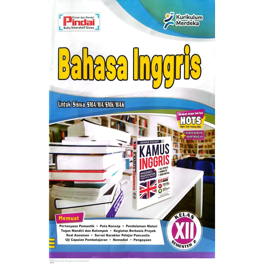 Buku LKS Bahasa Inggris Kelas 12 SMA/MA Semester 2 Kurikulum Merdeka