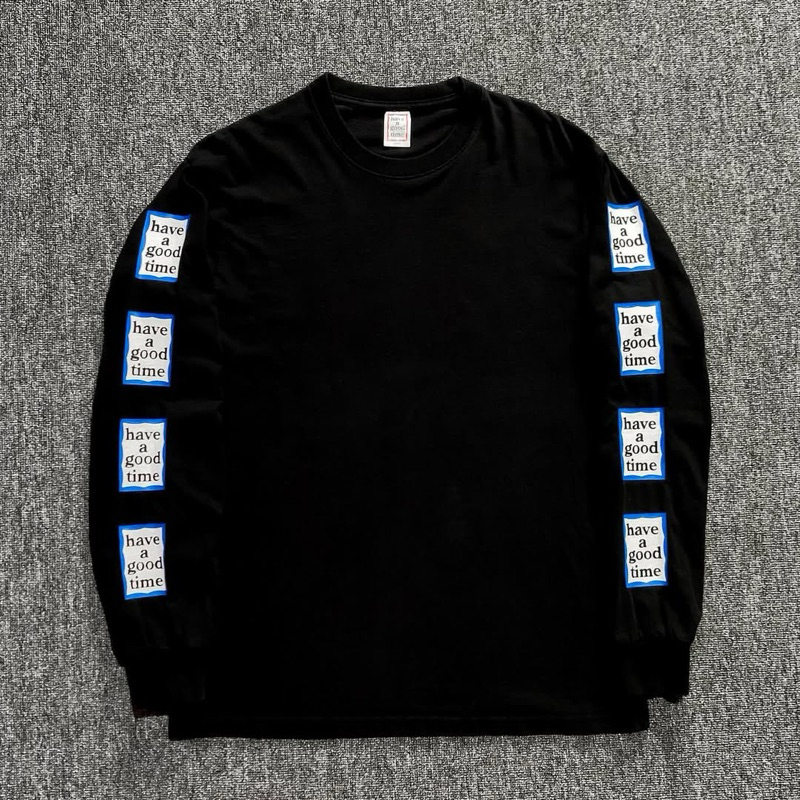 Have a good time longsleeve blue frame