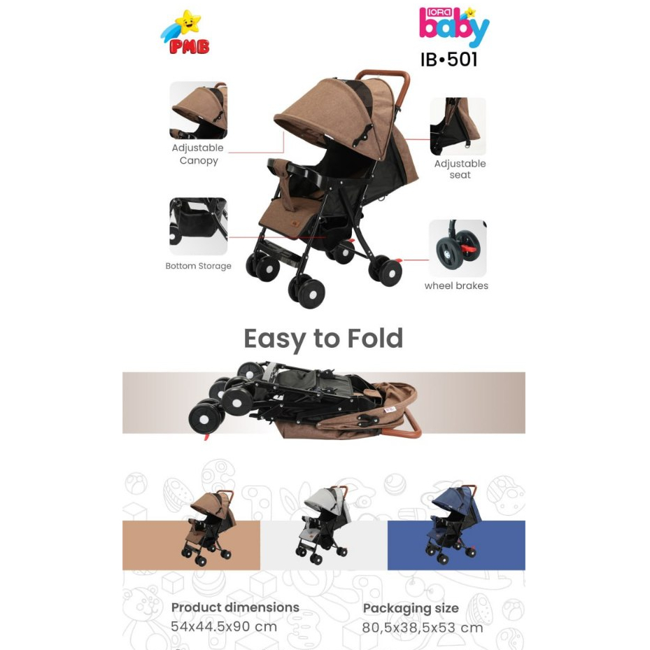 Stroller Bayi IORA PMB IB501