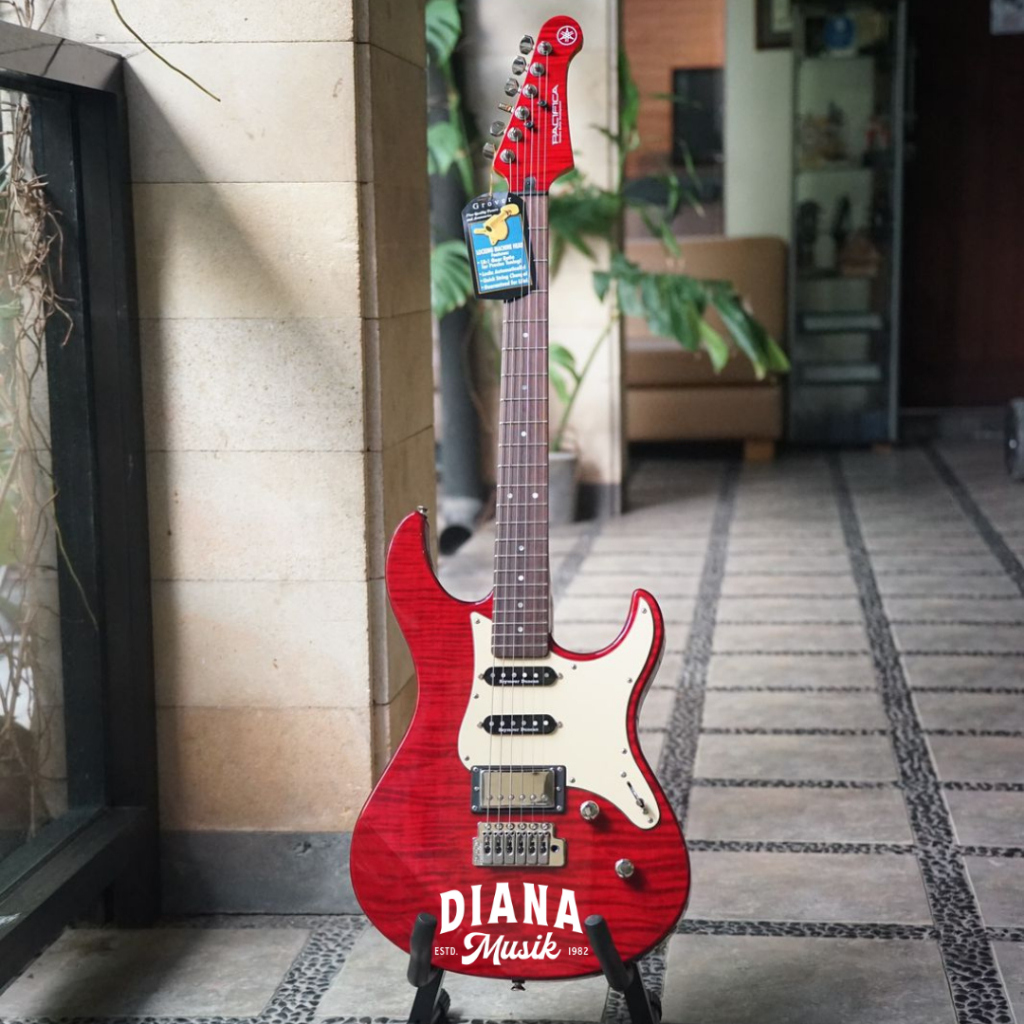 Gitar Elektrik Yamaha Pacifica PAC612V2FMX / PA C612 VIIFMX FR FIRED RED