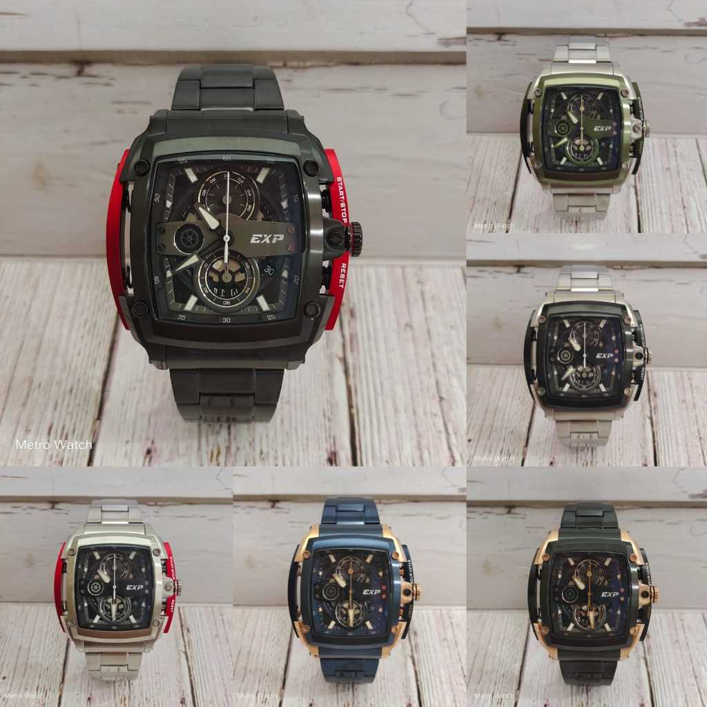 Jam Pria Expedition EXP E3008BC E 3008BC E3008GC E 3008GC Stainless Original Garansi Resmi Sport Chr