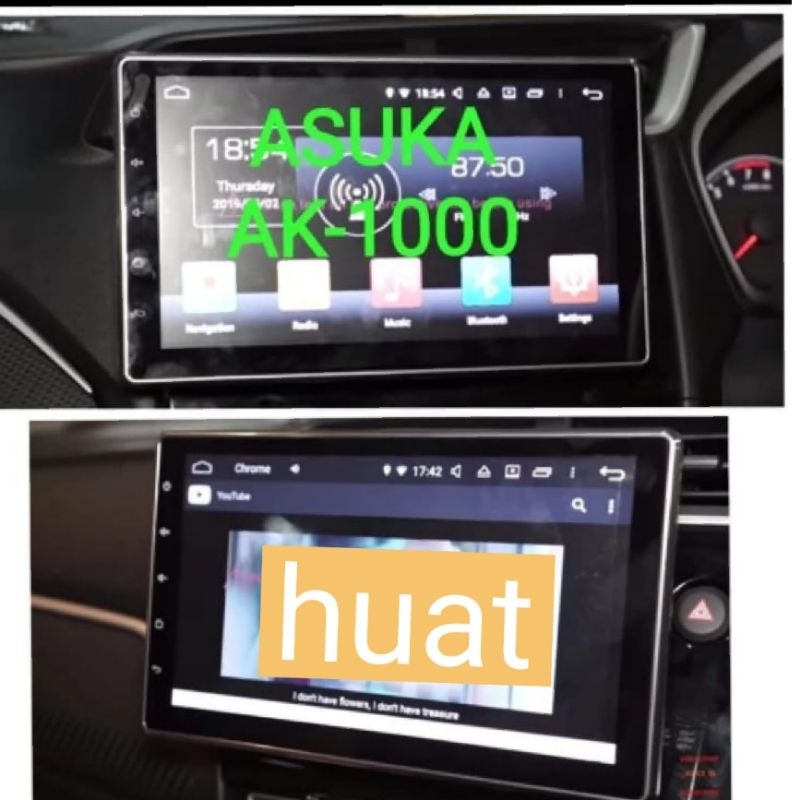 anti gores premium head unit Asuka Ak 1000