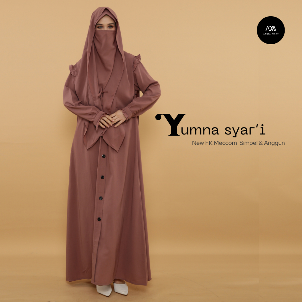 Atqia Mart _ Yumna Syari'i New FK Meccom Simpel & Anggun