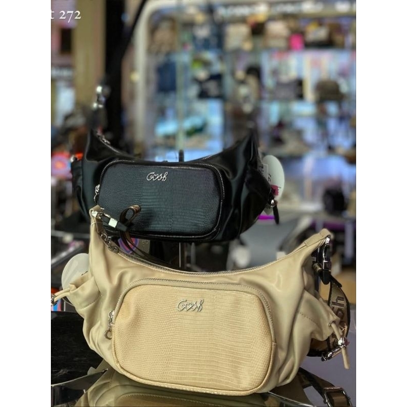 [Bisa COD] Ready Tas Gosh Original New art 272 Black Brown