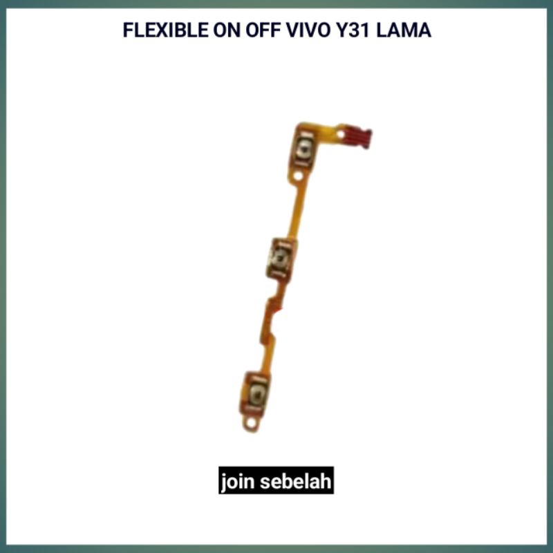 VIVO Y31 Flexible Flexibel Tombol Power On-Off On Off Volume Vivo Y31