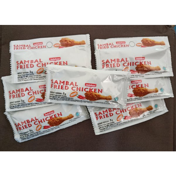 

Indofood sambal FRIED CHICKEN Renceng 12 x 8 gr