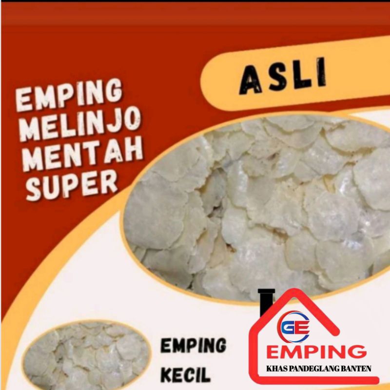 

produk Emping melinjo super uk biji 4 harga grosir khualitas terjamin