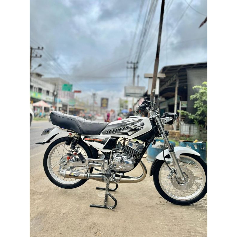 kolong japstayl super garing (bukan kolong japstayl ykj)Knalpot rx king kolong japstyle chrome knalp