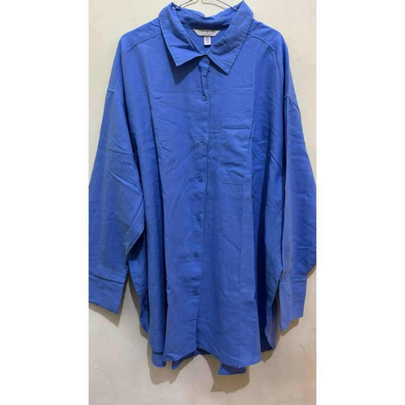Preloved Kemeja Oversize H&M Original | Atasan | Fashion Wanita