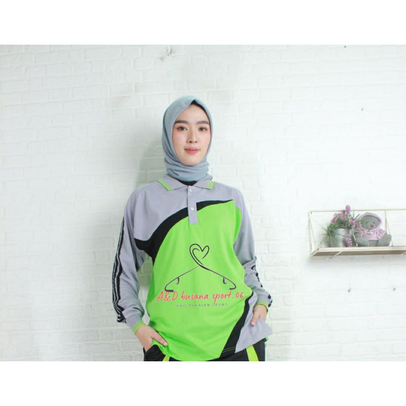 atasan olahraga/kaos olahraga/seragam olahraga/seragam guru/kaos katun