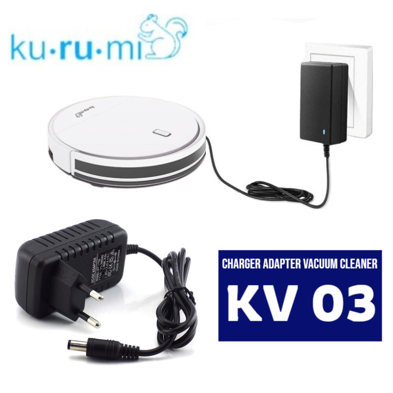 Adaptor Charger Kurumi KV 03 Vacuum Cleaner KV03 Adapter Vakum
