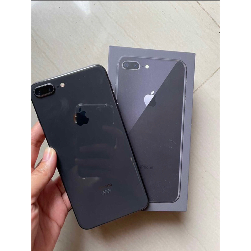 Iphone 8 Plus 64 GB Ibox Second Original First Hand Midnight