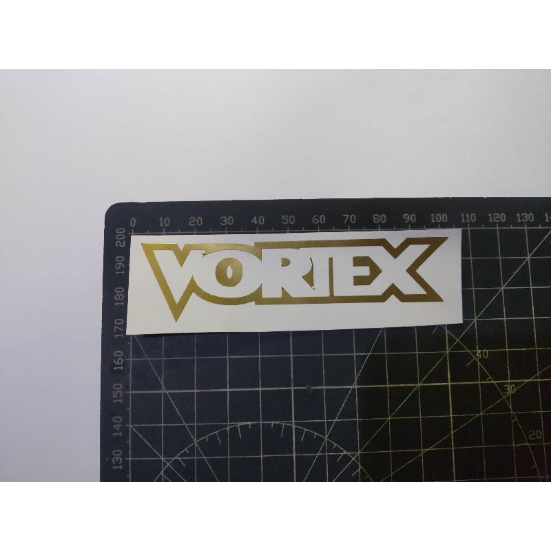 

stiker cutting vortex