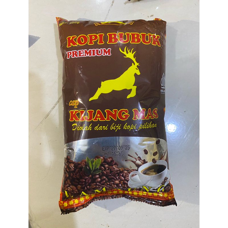 

KIJANG MAS (Premium) kopi bubuk Asli Lampung