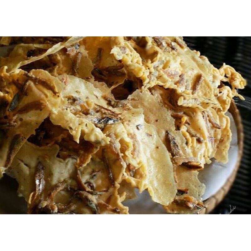 

Rempeyek Mercon Varian Teri 200 gram | Level Kalem | Level Nantang |