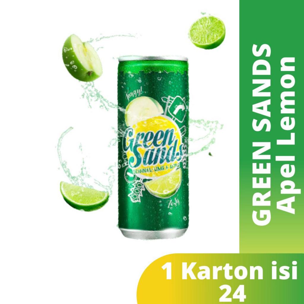 

Green Sands Apel Lemon 250 ML 1 Pack isi 24 Kaleng