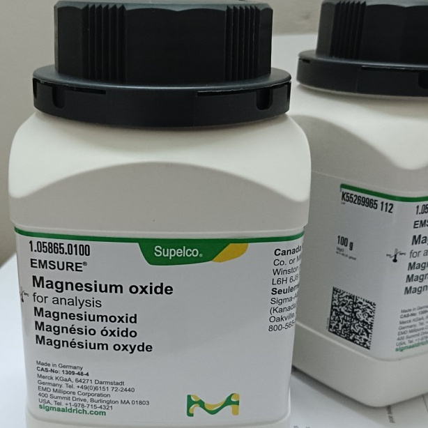 Magnesium oxide / MgO for analysis Merek 100g