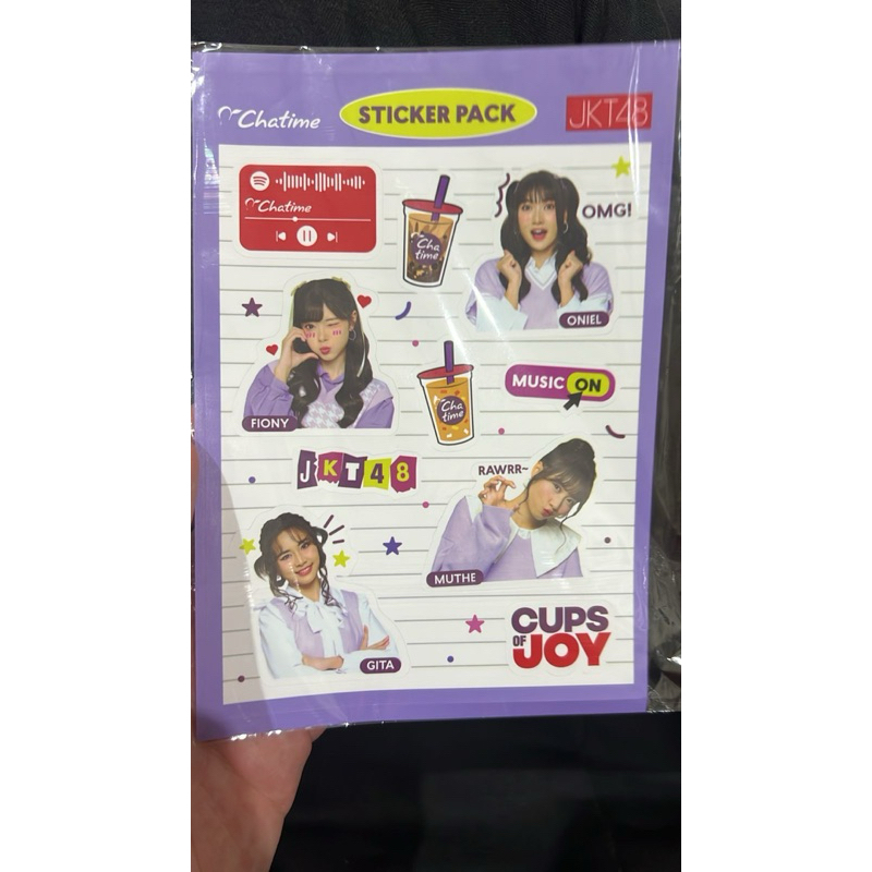 

Sticker Chatime X JKT48 2024