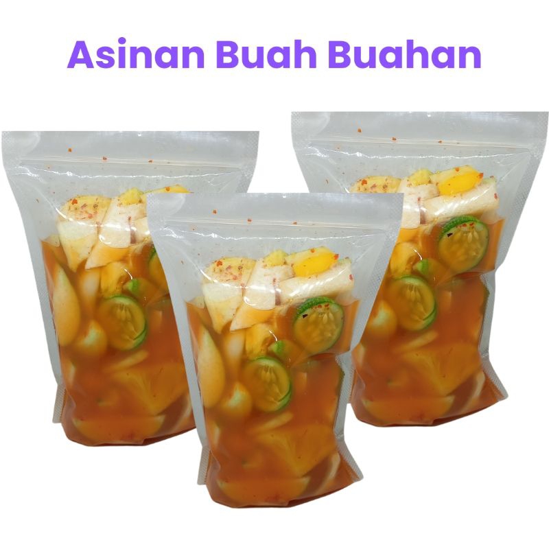 

Asinan Buah Buahan Mix Segar Asem Manis Pedas