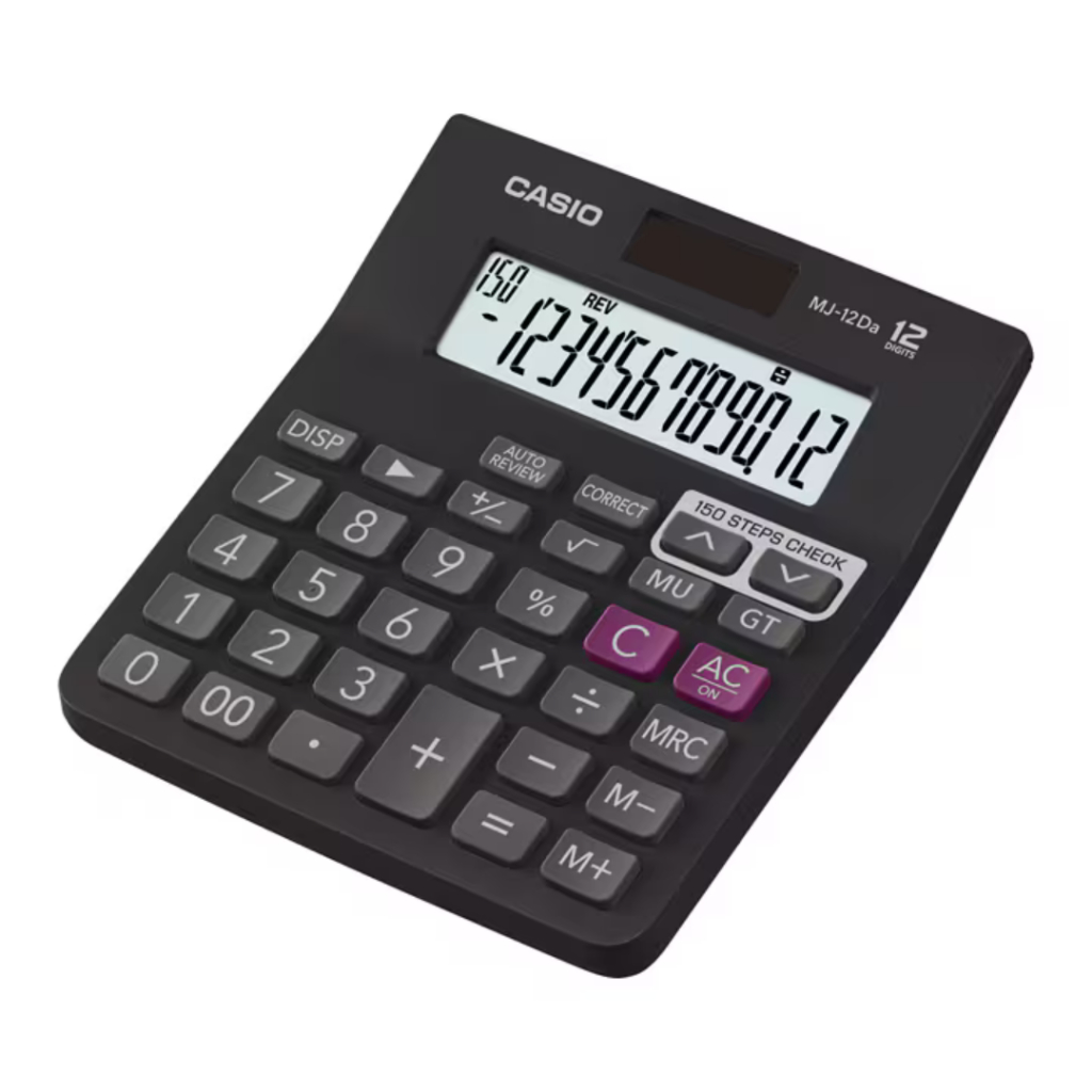 

Kalkulator CASIO MJ-12Da 12 Digit