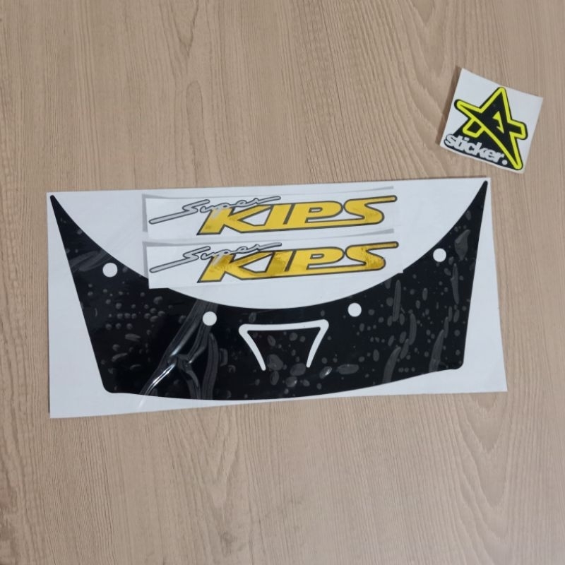 STIKER WINSIL WINDSHIELD BATOK NINJA RR OLD
