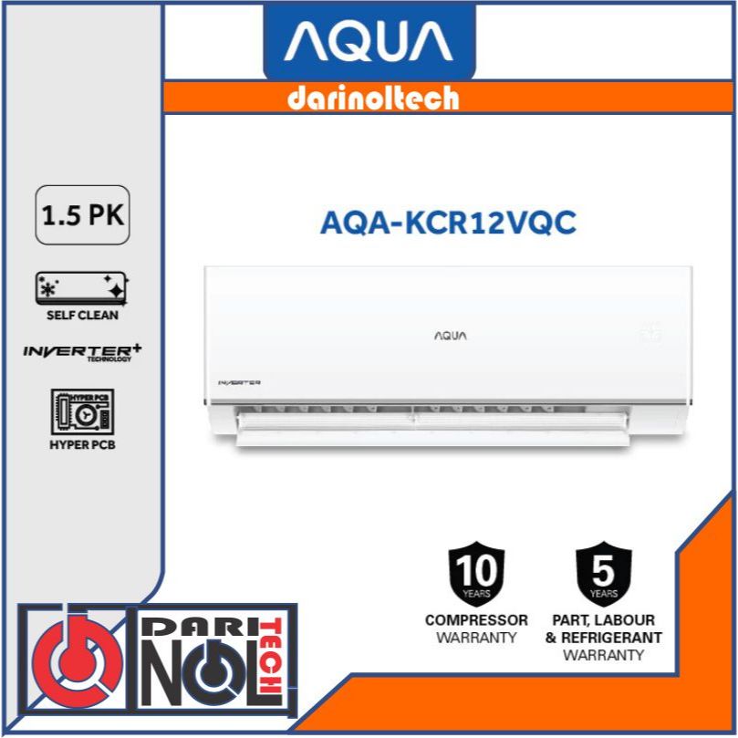 AC AQUA AQA-KCR12VQC AC 1.5 PK Inverter Plus