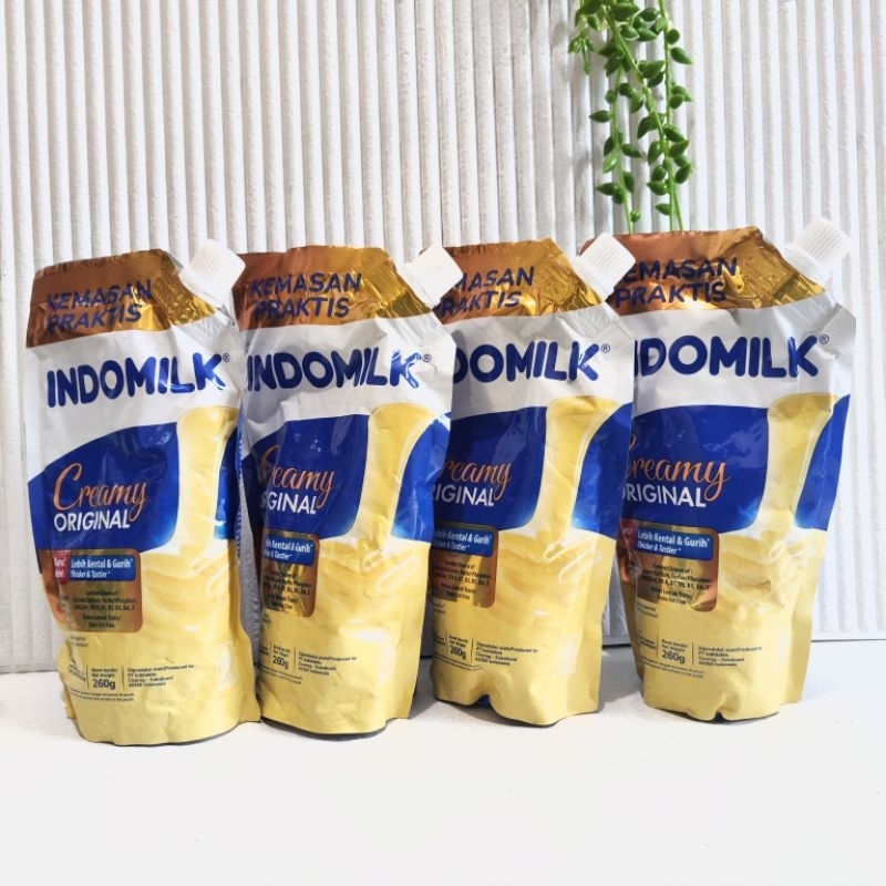 

skm INDOMILK pouch 260g/ 545g /CAP ENAK 545g krimer kental manis