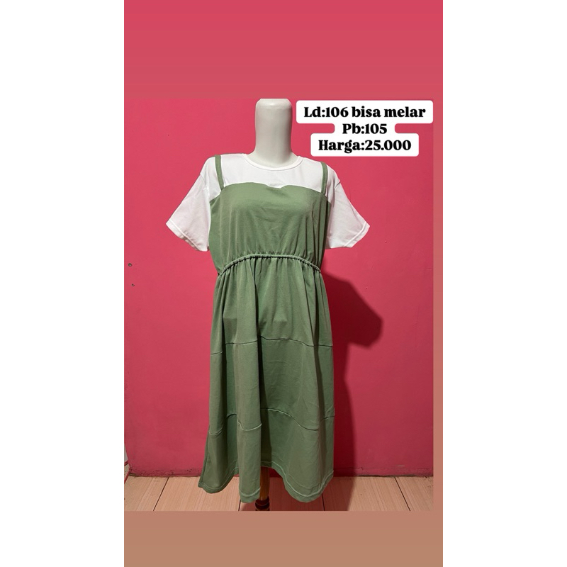 dres hijau remaja