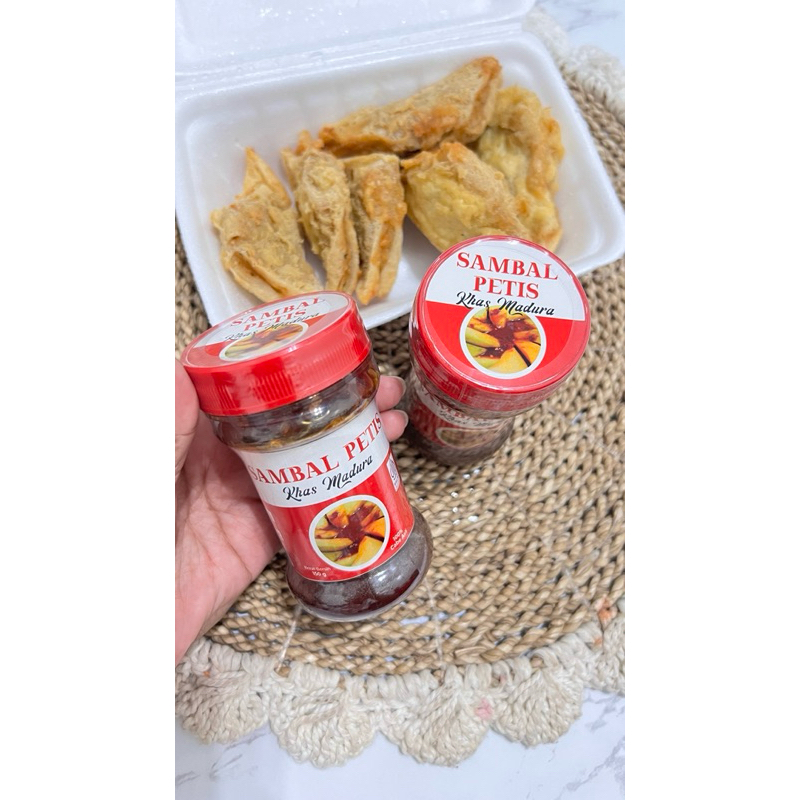 

SAMBAL PETIS khas madura pedas nikmat cocok buat rujakan