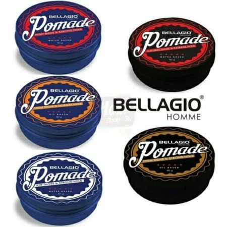 Bellagio Pomade And Kids 80 gr | 40gr Extreme Hold | Strong Hold - Pomade Bellagio Original 100%