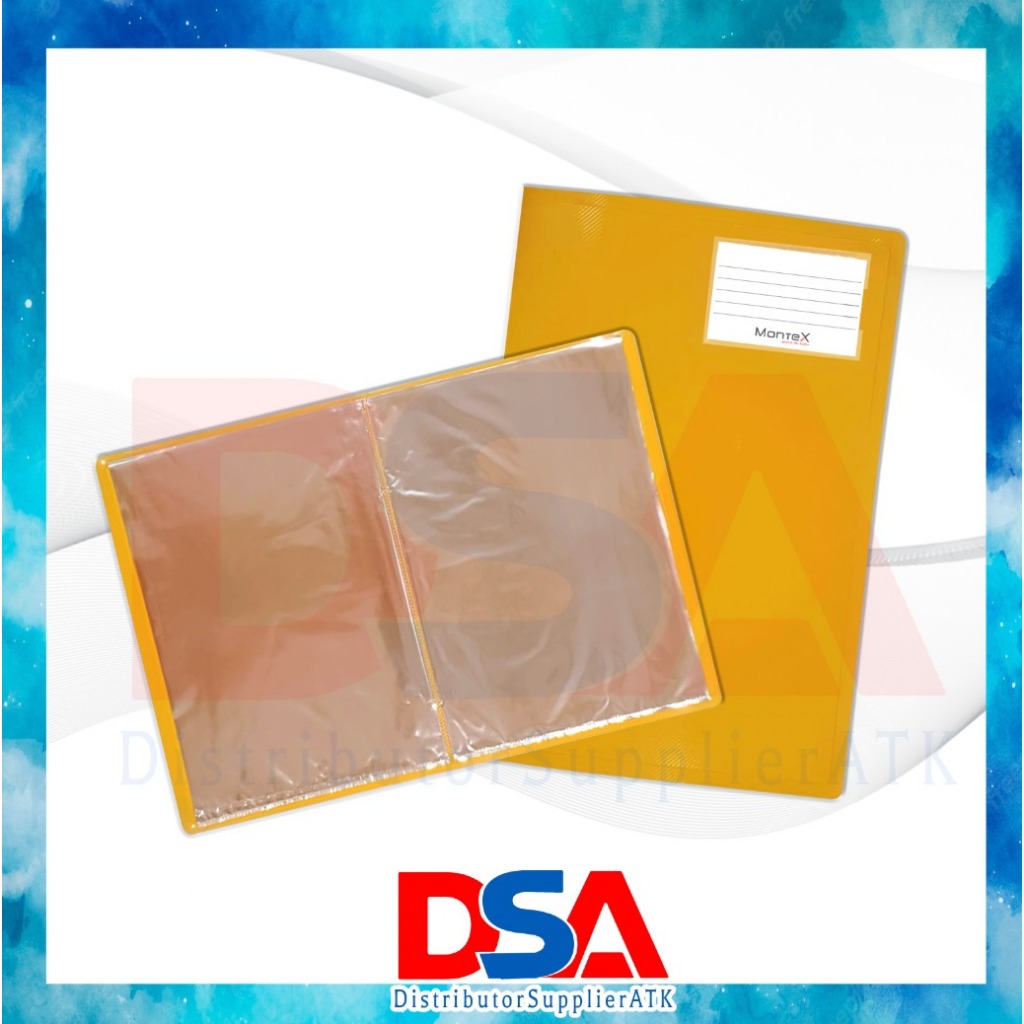 

DSA - CLEAR HOLDER 30PLY UKURAN F4 FILE DOKUMEN ISI 30 LEMBAR