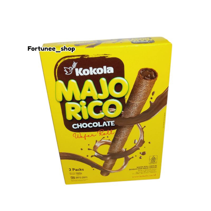 

Kokola MajoRico 100 gr / Wafer Roll Cokelat