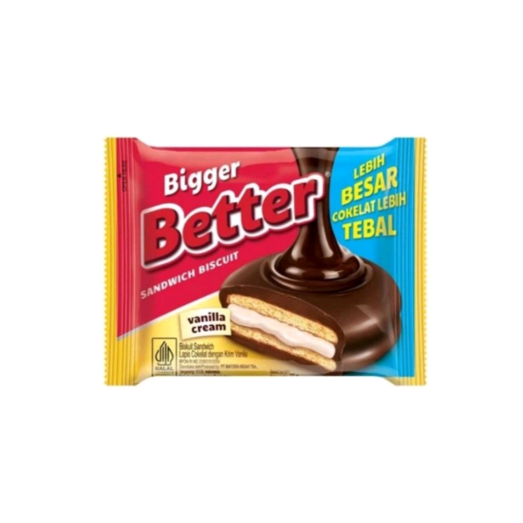 

ISNCK - Bigger Better Sandwich Biscuit Vanilla Cream Renceng