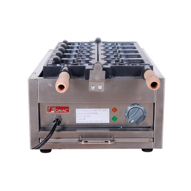 FOMAC Electric 5 Big Fish Waffle Machine FWB-EK5 / Mesin Pembuat Wafel