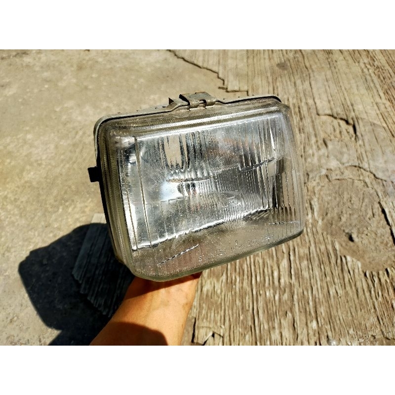 Headlamp Kaca Reflektor Lampu Depan Honda GL Pro Original Bekas Copotan Motor Second 2nd