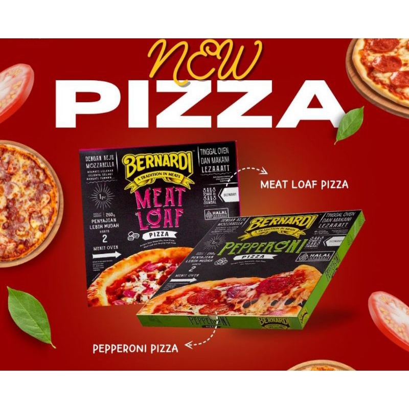 

Pizza Instant Pepperoni & Meat Loaf 250gr