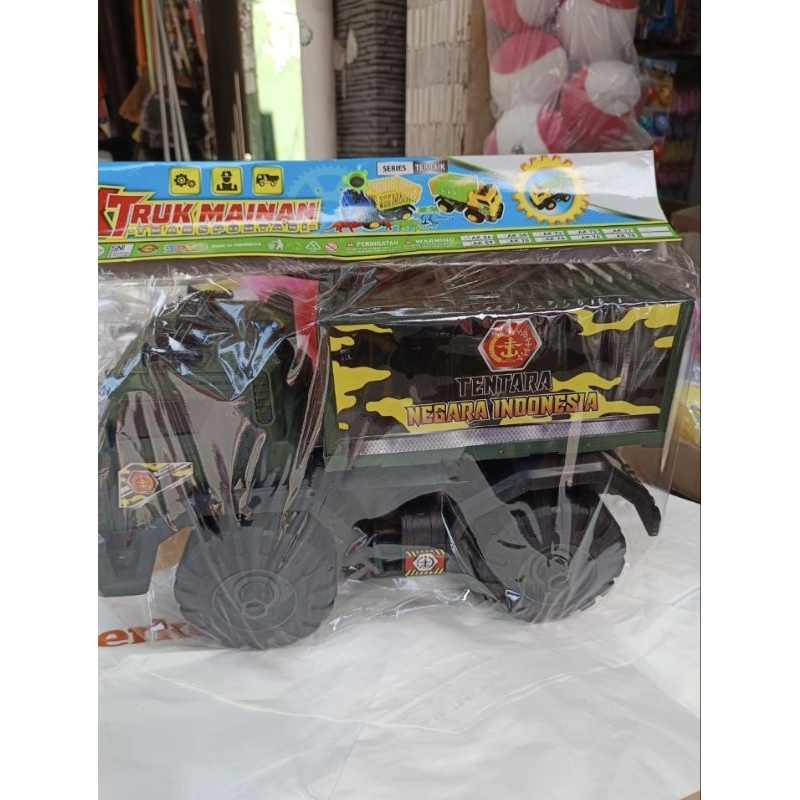 MAINAN TRUCK BOX TNI / MAINAN ANAK LAKI-LAKI / TRUCK BOX / MAINAN ANAK-ANAK