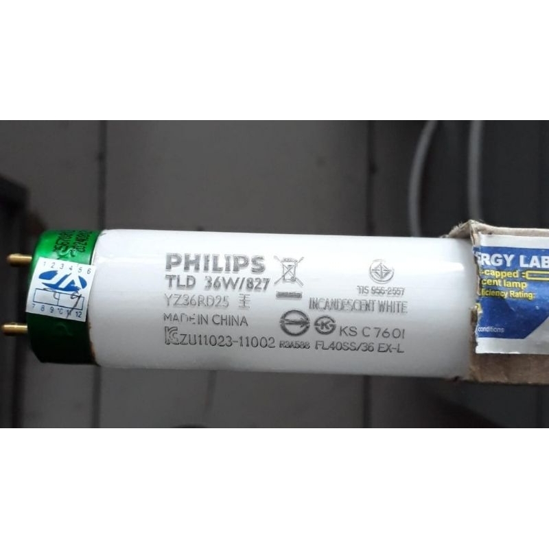LAMPU TLD 36W 827 PHILIPS KUNING SUPER BRIGHT BOOST TL-D 36WATT 36 W 36 WATT WARM WHITE KUNING PHILI