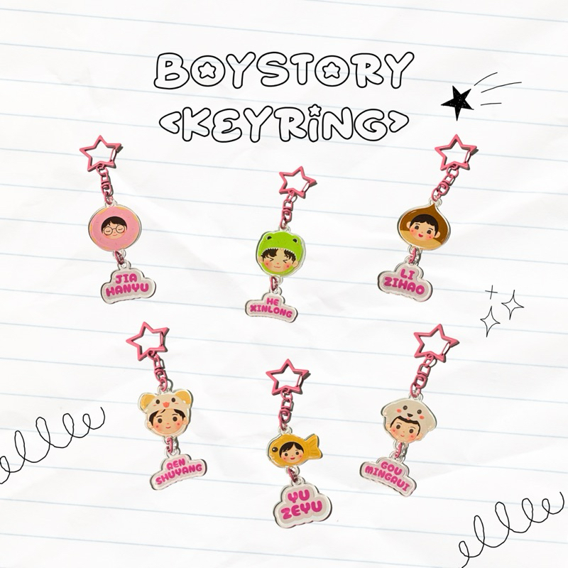 BOYSTORY KEYRING