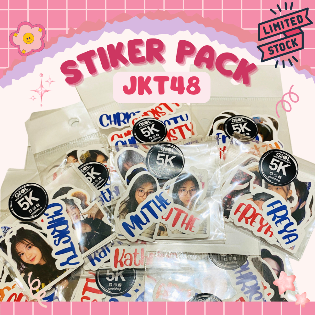 

Stiker Pack JKT48 Ready Stok | Limeted Stok