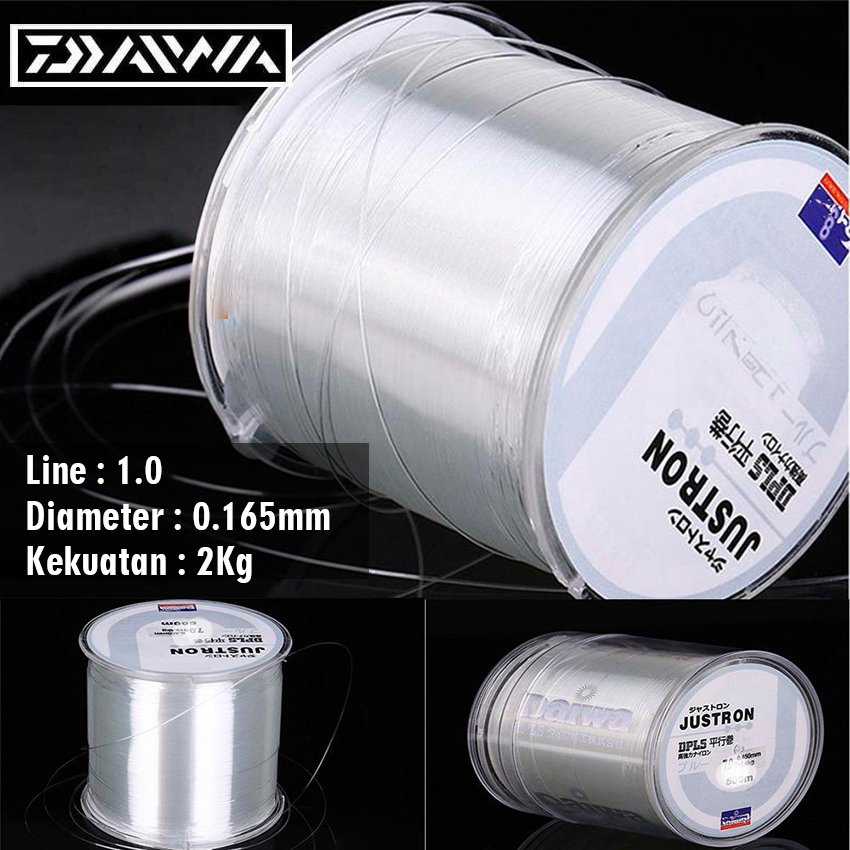 Senar PE Tali Benang Pancing Nylon Series Braided 500 Meter Super Kuat Anti Keriting Kecil