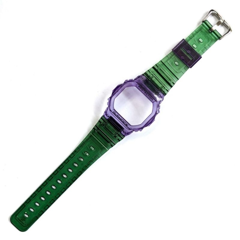 BEZEL STRAP BAND CASIO GSHOCK G SHOCK DW 5600 GW B5600 DW 5030 DW 5035D JELLY CLEAR JOKER HIJAU UNGU
