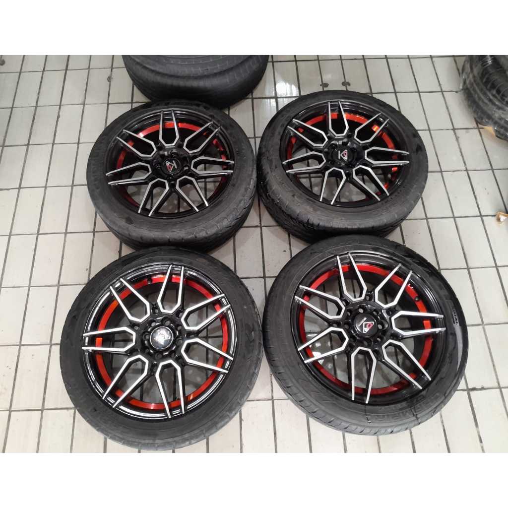 Velg Mobil Second OCENTRI R16 Jazz Yaris Vios Swift Sirion Avanza Xenia Mazda Fiesta
