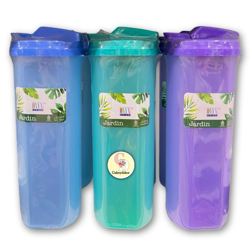 BOTOL MINUM KULKAS PLASTIK ONYX UNGU/BOTOR AIR KULKAS SERBAGUNA TEBAL BPA FREE