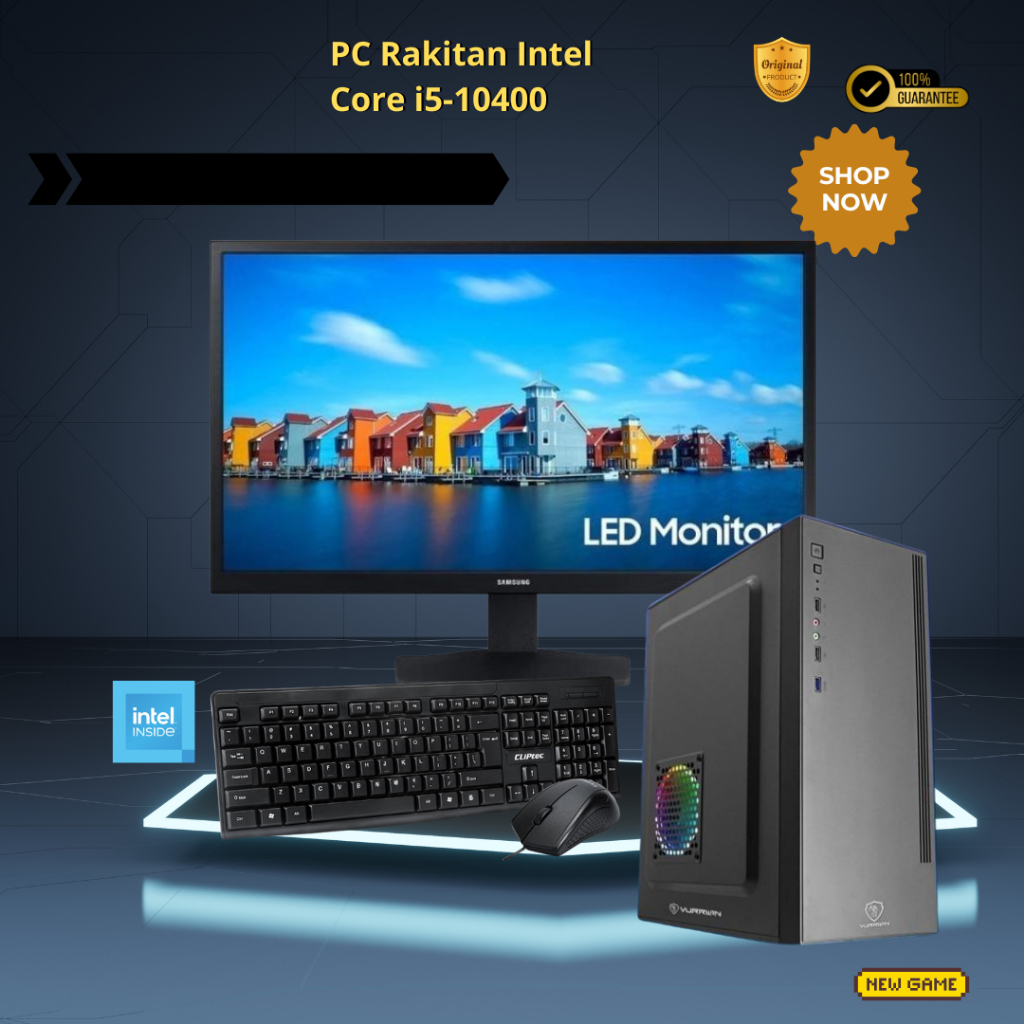 PC Rakitan Intel Core i5-10400 Fullsett