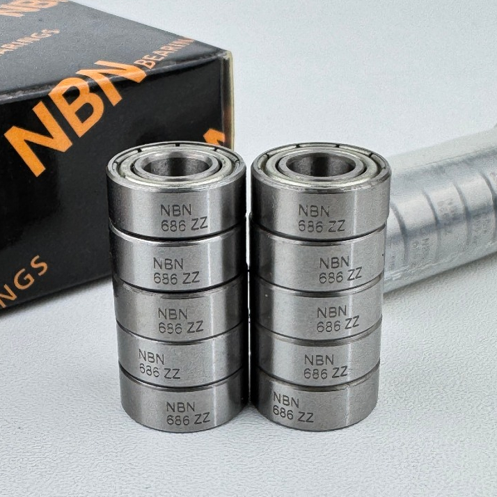 BEARING 686 ZZ/686ZZ 6x13x5 mm NBN Official Original